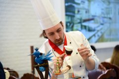 巧克力艺术设计老师，Nikita的焙烤展首秀！